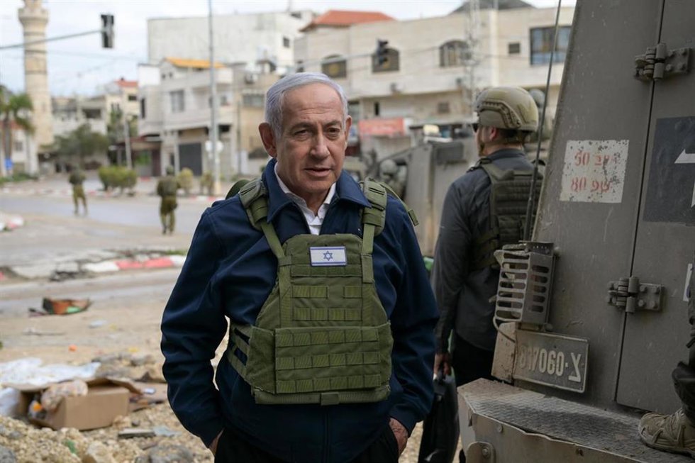 Archivo - El primer ministro de Israel, Benjamin Netanyahu, en una imagen  de archivo