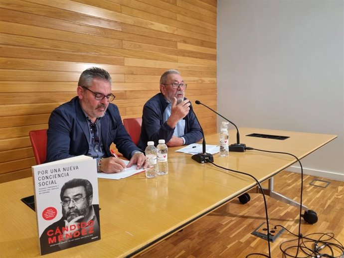 Cándido Méndez: "Frente a la palabra polarización, desesperadamente reclamo consenso"