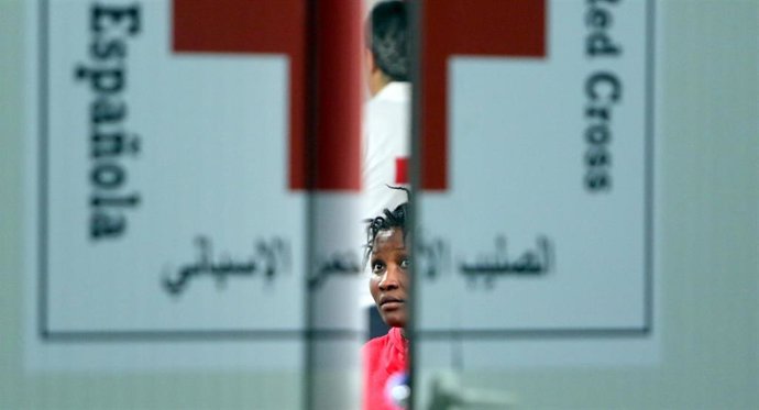 Archivo - Vista de un centro de Cruz Roja Española 