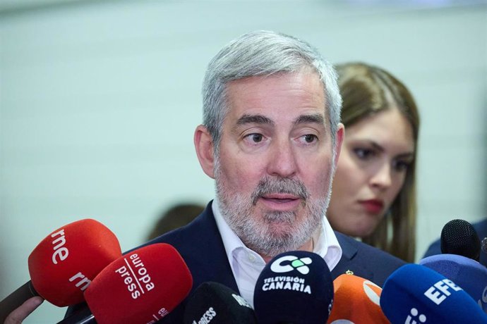 El presidente de Canarias, Fernando Clavijo, a 5 de junio de 2025, en Madrid (España).
