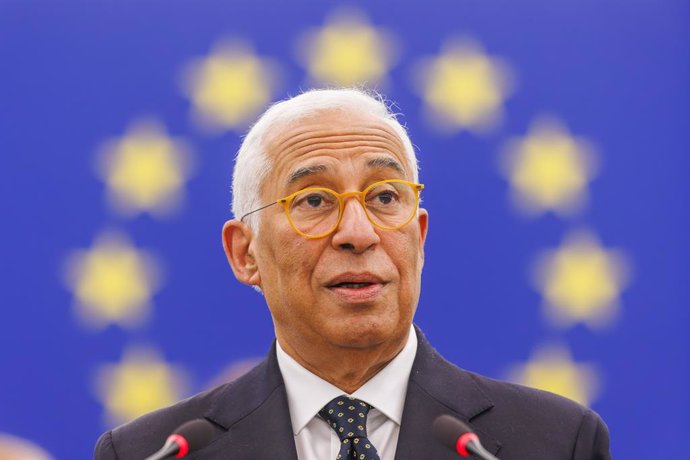 Archivo - El presidente del Consejo Europeo, António Costa.