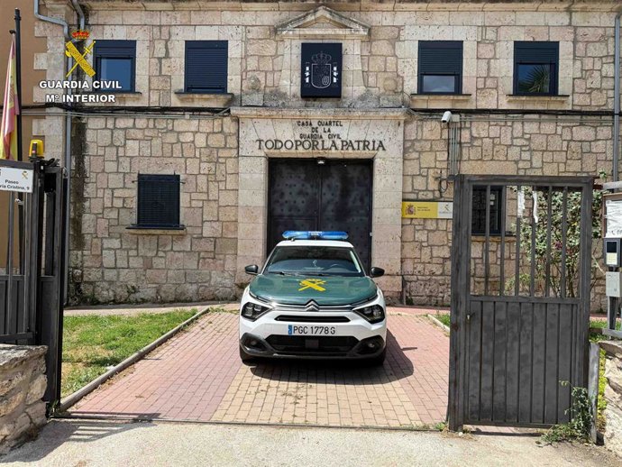 Casa cuartel de la Guardia Civil en Brihuega.