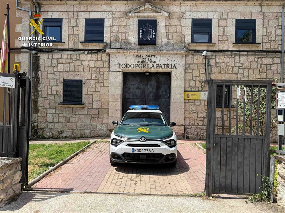 Casa cuartel de la Guardia Civil en Brihuega.