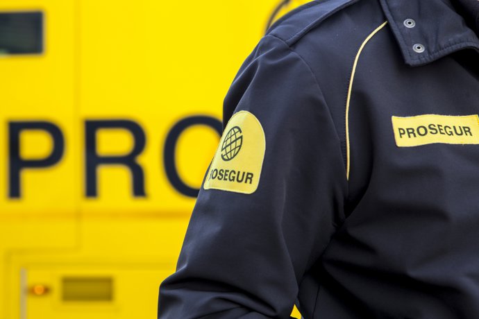 Un trabajador de Prosegur