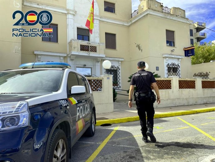 Archivo - Arxiu - Imatge d'arxiu de la comissaria de Policia Nacional a Dénia