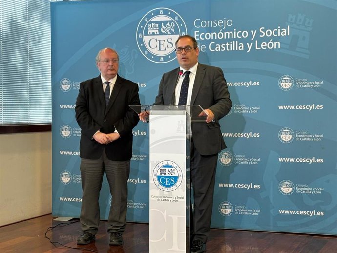 Comisionado del Corredor Atlántico, José Antonio Sebastián, en el Ces de Castilla y León