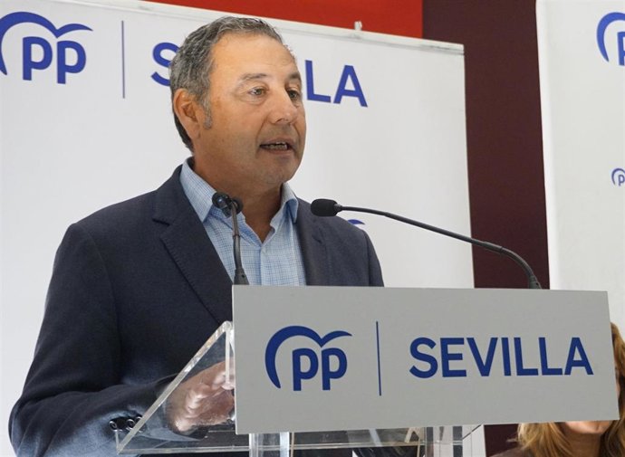 Archivo - Ricardo Sánchez, presidente del PP de Sevilla
