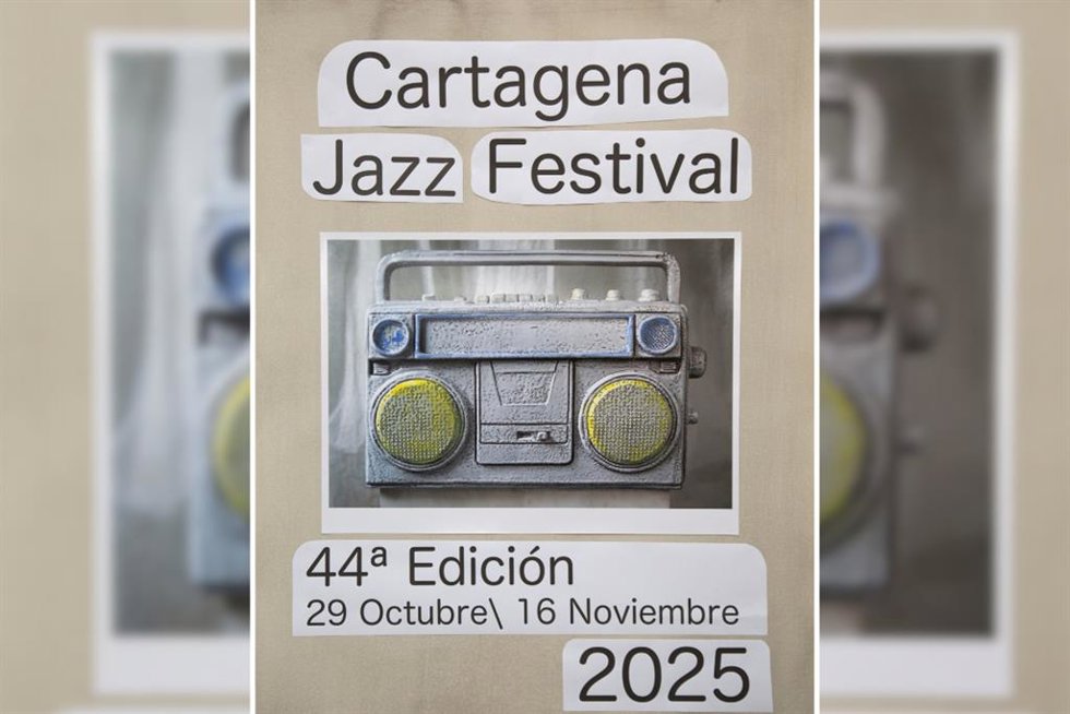 Cartel de la 44 edición del Cartagena Jazz Festival