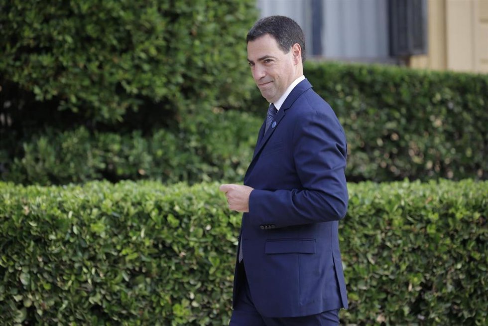 El lehendakari del País Vasco, Imanol Pradales, durante la XXVIII Conferencia de Presidentes, en Palau de Pedralbes de Barcelona, a 6 de junio de 2025, en Barcelona, Catalunya (España). 
