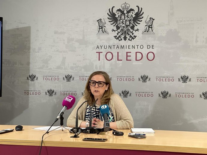 La concejala de Obras y Servicios de Toledo, Loreto Molina.