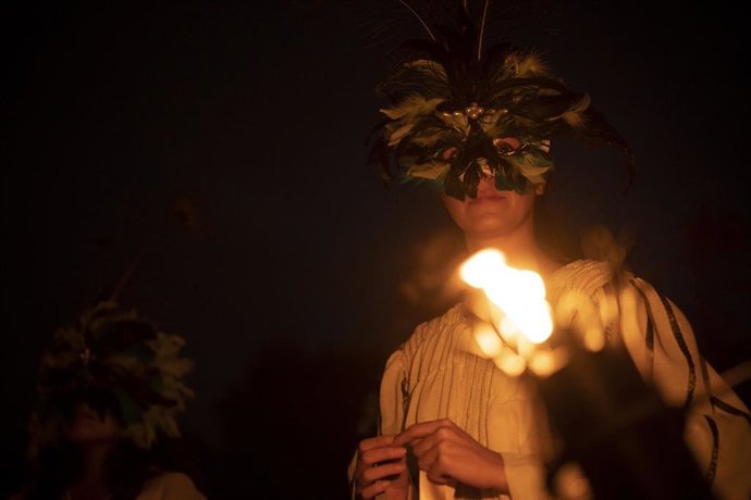 Una actriz de 'La última cena de Da Vinci'