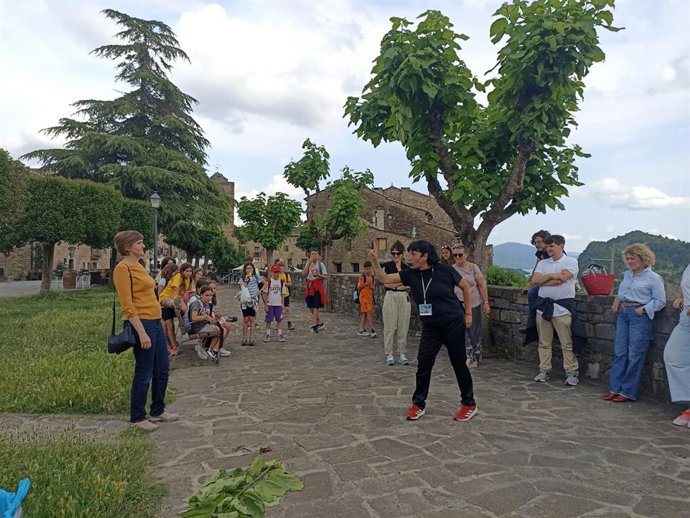 Actividad durante las Jornadas de Oficinas de Turismo de Aragón.
