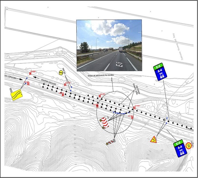 Cortes en la A-4 este fin de semana y el del 21 de junio entre Seseña y Aranjuez por las obras de mejora del firme
