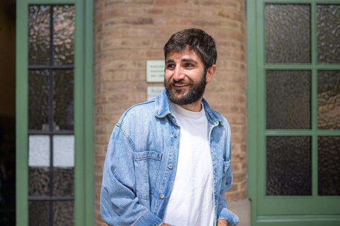 Archivo - El jugador de baloncesto Ricky Rubio tras una rueda de prensa de la Ricky Rubio Foundation y UOMi Cancer Center, a 14 de junio de 2024, en Madrid (España). Durante la rueda de prensa, han presentado el III Congreso de Ensayos Clínicos en Oncolog