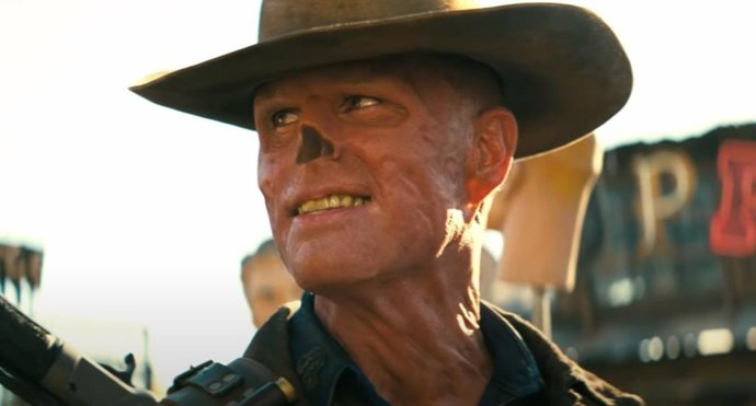 Walton Goggins en la serie Fallout