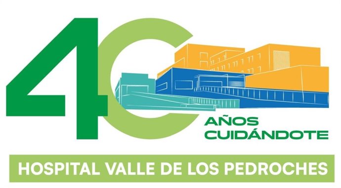 Imagen promocional del 40 aniversario del Hospital Valle de los Pedroches.
