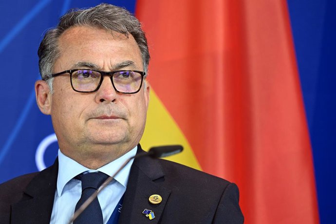Archivo - FILED - 20 May 2022, North Rhine-Westphalia, Koenigswinter: President of the German Bundesbank Joachim Nagel answers journalists' questions during a press conference. Photo: Federico Gambarini/dpa