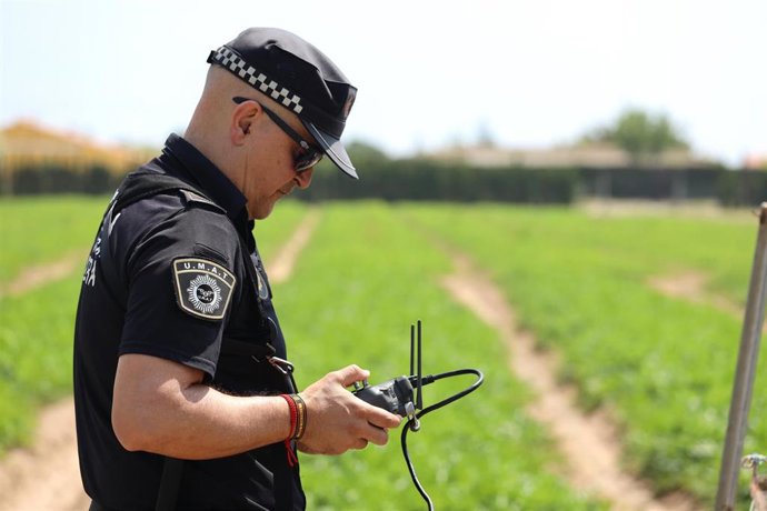 Cullera activa la campaña 'Que no ens toquen els melons' para evitar robos de sandías en los campos