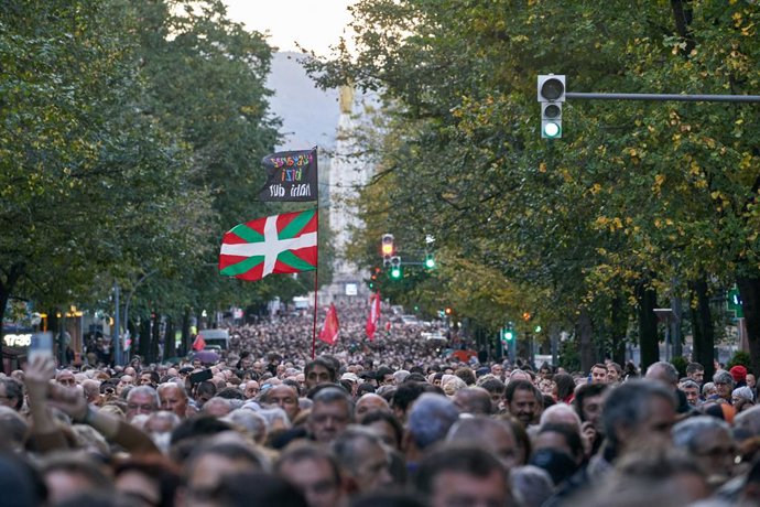 Archivo - Euskararen aldeko manifestazioa