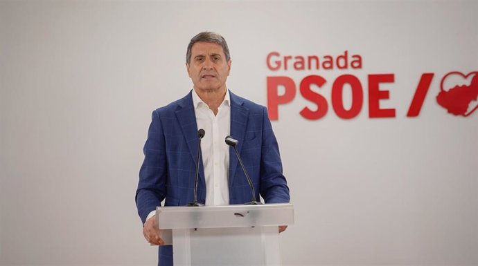 Archivo - El secretario general del PSOE de Granada, Pedro Fernández, en una foto de archivo.