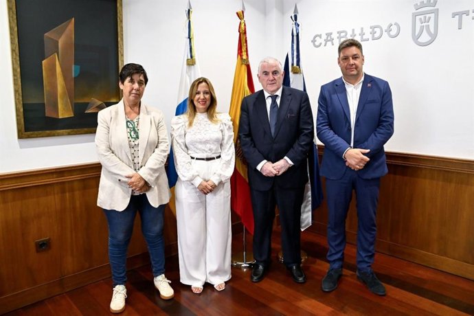 Recepción oficial en el Cabildo de Tenerife con motivo de la asamblea anual de Conbé