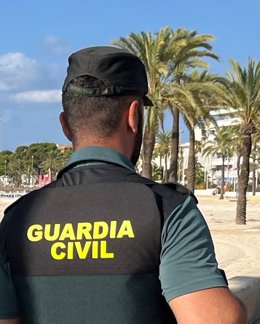 Un agente de la Benemérita.