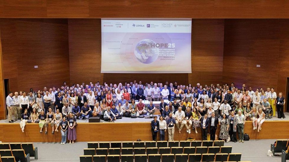 Congreso internacional 'The Jesuit University in the 21st Century: A Project of Hope for the World'.