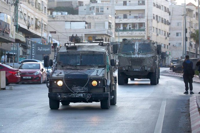 Imagen de archivo de militares israelíes 