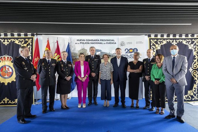 Inauguración oficial de la comisaría provincial de Cuenca.