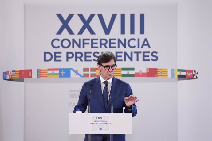 El president de la Generalitat de Catalunya, Salvador Illa