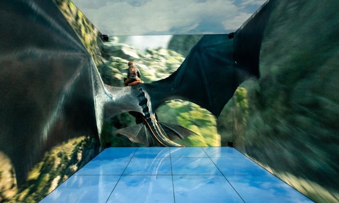 La exposición inmersiva de Cómo entrenar a tu dragón lleva a Madrid los secretos de Isla Mema
