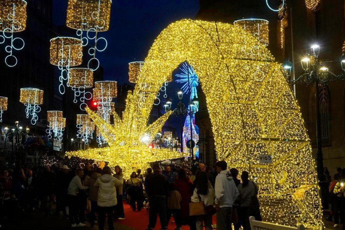 Imagen de la Navidad de Vigo.