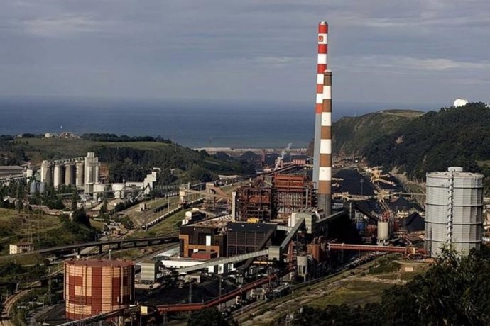 Archivo - Térmica de Aboño (Gijón)