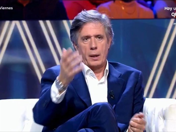 CARLO COSTANZIA PADRE EN EL PLATÓ DE '¡DE VIERNES!'