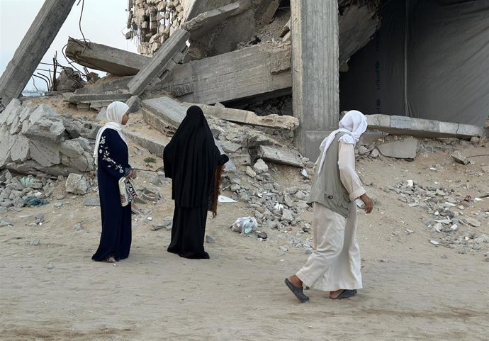 Bombardeos israelíes en la Franja de Gaza (archivo).