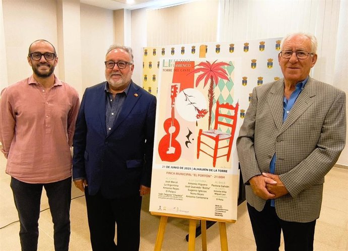 Presentación del festival de flamenco Torre del Cante, que se celebrará en el auditorio al aire libre de la finca El Portón el sábado 21 de junio, y para el que las entradas se ponen a la venta la semana que viene.