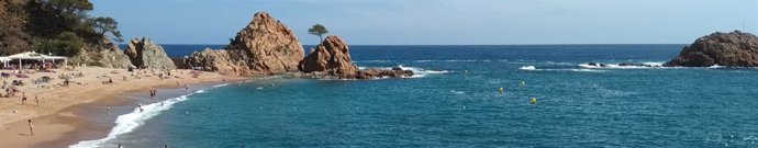 Una platja catalana