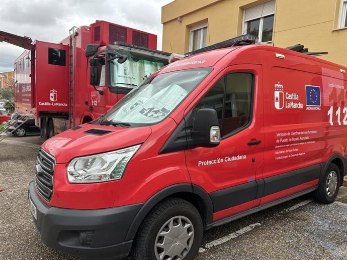 Medios del 112 de Castilla-La Mancha.