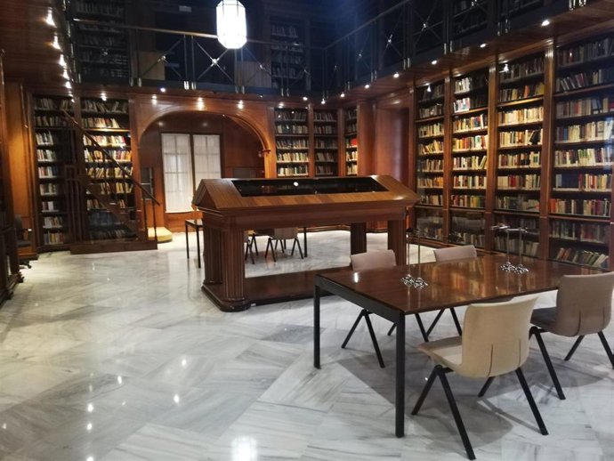 Biblioteca del Parlamento de Andalucía.