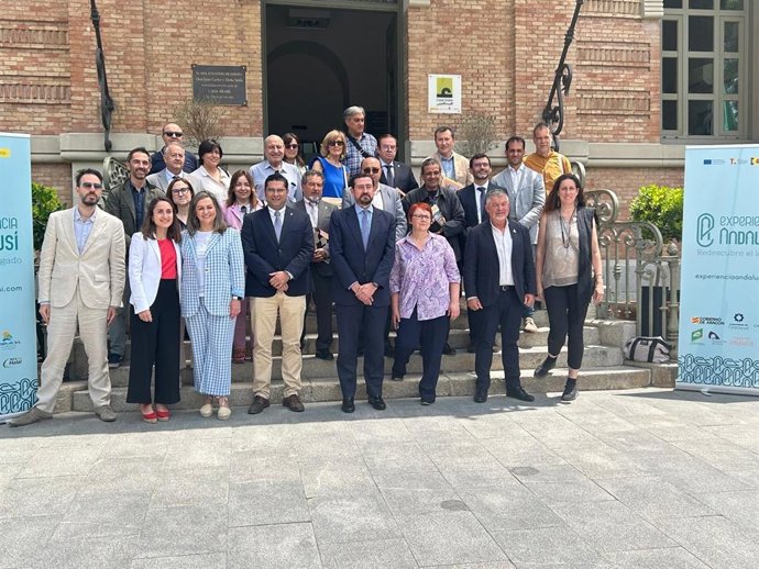 La Mancomunidad de Municipios Guadajoz-Campiña Este de Córdoba presenta en la Casa Árabe de Madrid el programa 'Innova Experiencia Andalusí' junto con otros territorios.