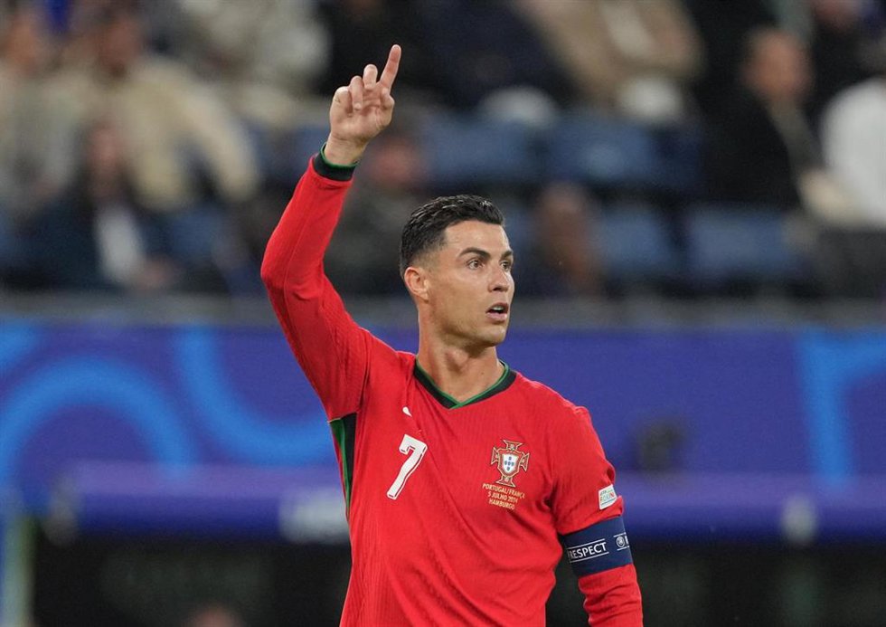 Archivo - Cristiano Ronaldo con Portugal