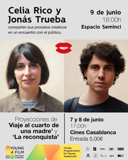 Celia Rico y Jonás Trueba comparten su proceso creativo en Espacio Seminci