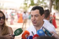 Moreno defiende su asistencia a la movilización de este domingo en Madrid ante la pérdida de "calidad democrática"