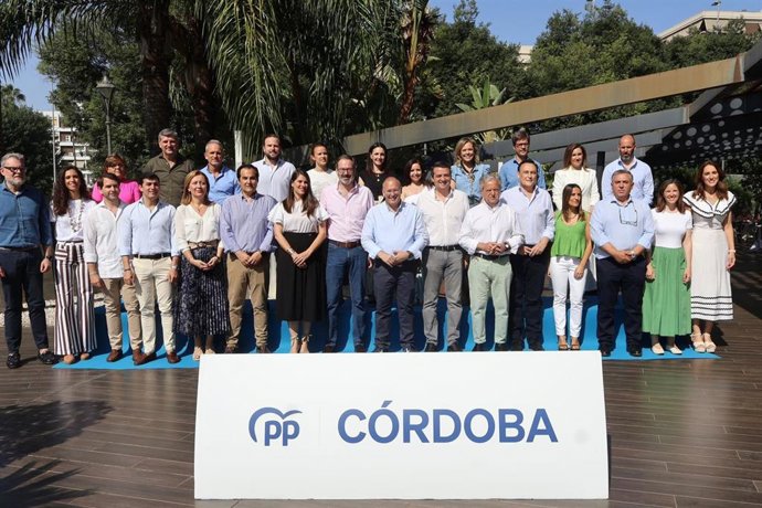 Imagen con motivo de la Interparlamentaria del PP provincial de Córdoba.