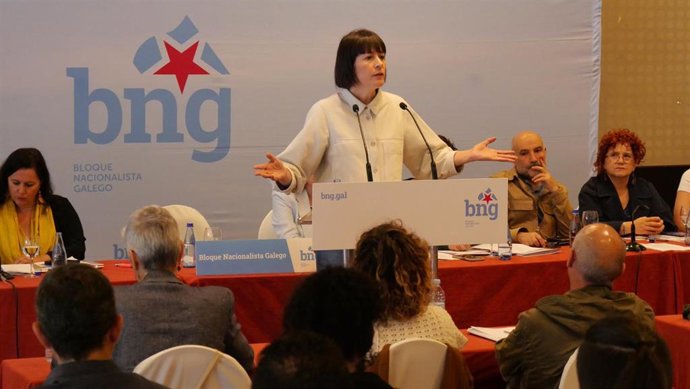 La portavoz nacional del BNG, Ana Pontón
