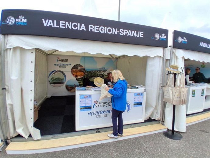 Turisme CV promociona la Comunitat Valenciana como destino de golf en el torneo KLM Open 2025 de Países Bajos