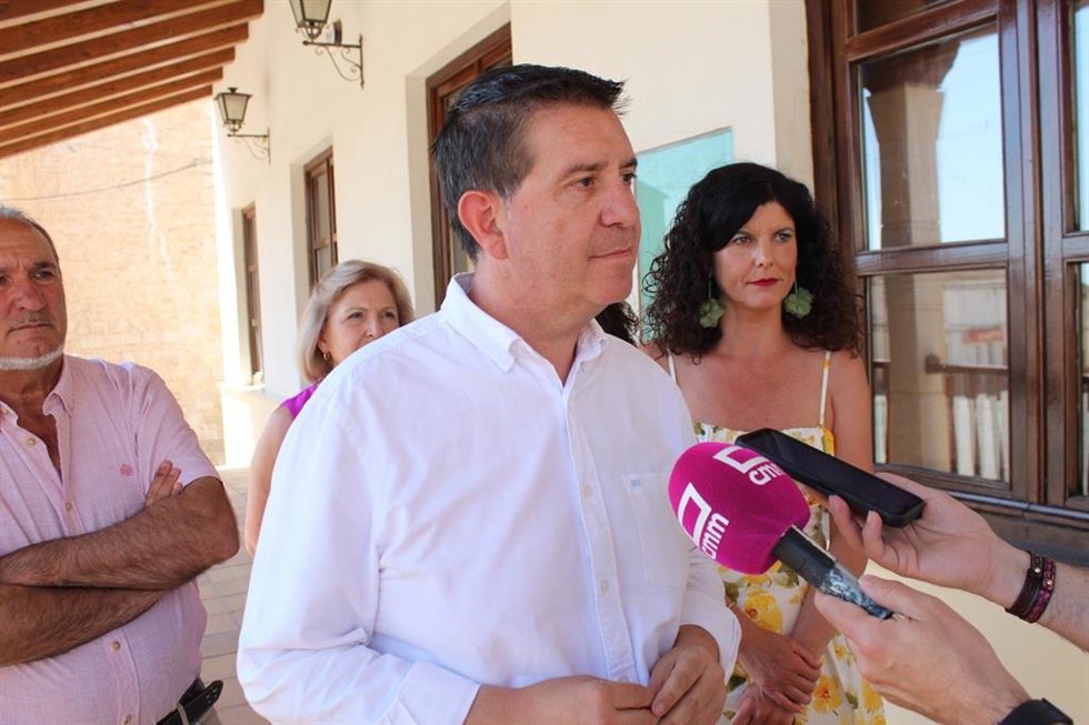 El secretario general del PSOE en la provincia de Albacete, Santi Cabañero.