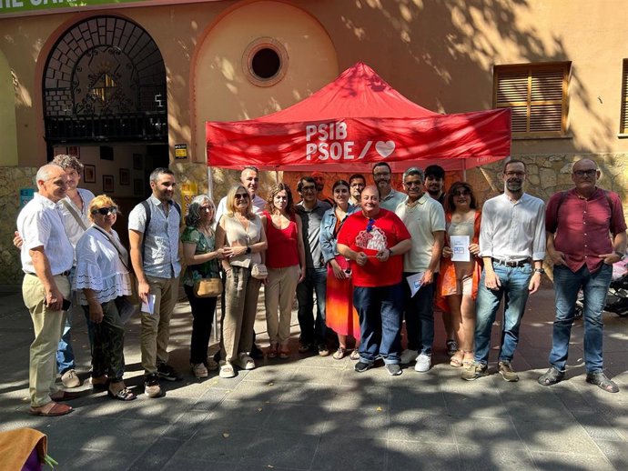 El PSOE Palma inicia en Pere Garau la campaña de los "dos años perdidos" del PP en Palma