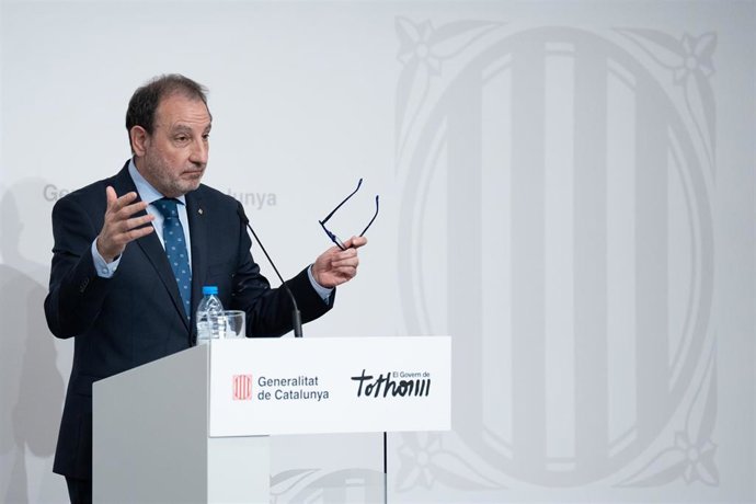 El conseller de Justicia, Ramon Espadaler