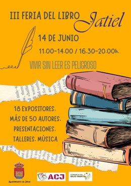 Cartel de la III Feria del Libro de Jatiel